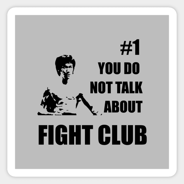 Bruce Fight Club Sticker by Perezzzoso